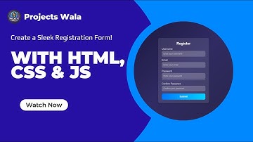 🔥 Build an Advanced Form Validation with HTML, CSS, and JavaScript | Beginner-Friendly Demo | Code