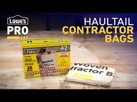 Haultail Woven Contractor Bags Lowe S Pro Products You Haultail Woven Contractor Bags Lowe S