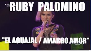 Video-Miniaturansicht von „Ruby Palomino canta "El Aguajal /Amargo Amor" en Los Cuatro Finalistas“