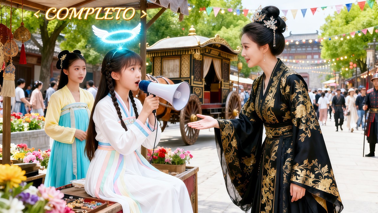 💌La reina oye los pensamientos de la chica y reconoce a su hija. ¡La lleva a casa y la mima! #drama