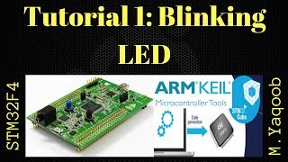 stm32f4 discovery board - keil 5 ide with cubemx: tutorial 1 blinking led - updated oct 2017
