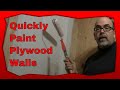 How To Paint A Plywood Wall With A Roller Brush Using This Step-By-Step Method How To Paint A Plywood Wall With A Roller Brush Using This Step-By-Step Method