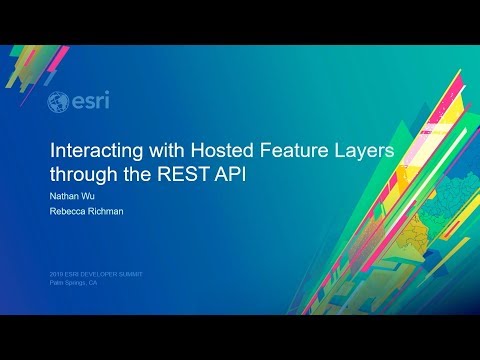 Interacting with Hosted Feature Layers through the REST API