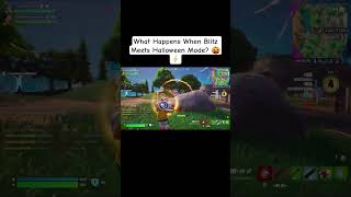 What Happens When Blitz Meets Halloween Mode? 🎃⚡#fortnite #fortnitemontage #shorts