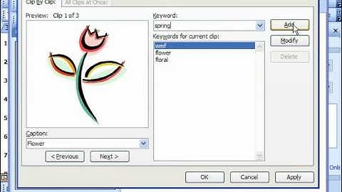 PowerPoint 2003 Tutorial Using the Clip Organizer 2003 & XP Microsoft Training Lesson 9.15