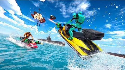 New Jet Ski Robot Part-3 | Submarine Robot Transformation - Android GamePlay | By Game Crazy