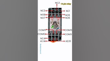 14 pin relay #electrical #electricalindia #trending #electrician