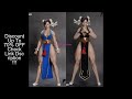 Brand new spot Chunli 023 blue, black  Fighting Goddess 2.0 Chunli movable doll
