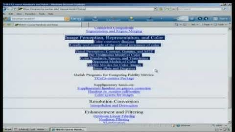 Digital Image Processing I - Lecture 1 - Introduction