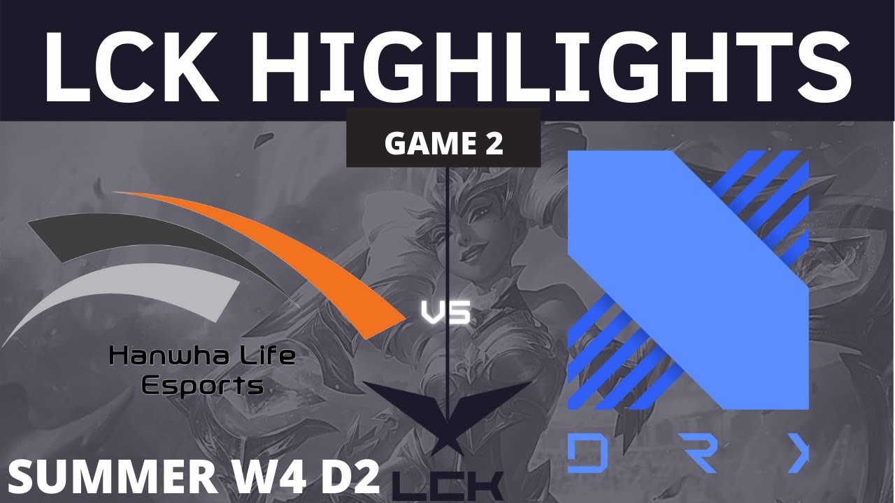 HLE vs. DRX | Game 2 HIGHLIGHTS - Week 4 Day 2 LCK Summer Split 2021 HANWHA LIFE ESPORTS VS DRAGONX