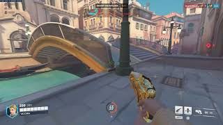 I went to spawn camp the enemy Mercy again and the mission failed successfully :)