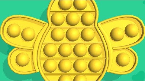 Pop it fidget 3D Gameplay ! Very relaxing and satisfying All Levels Gameplay Walkthrough Android iOS