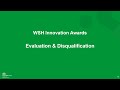 WSH Awards 2022   WSH Innovation Awards briefing video
