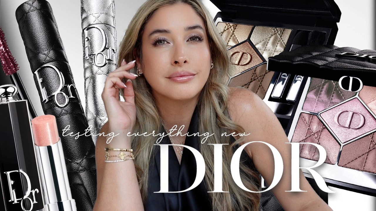 DIOR NEW EYESHADOWS: Is this their BEST Eyeshadow Formula? | DIOR Brown Brocart & DIOR Rose Moire