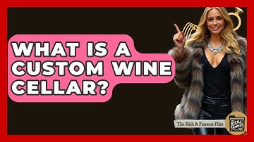 What Is A Custom Wine Cellar? - The Rich And Famous Files