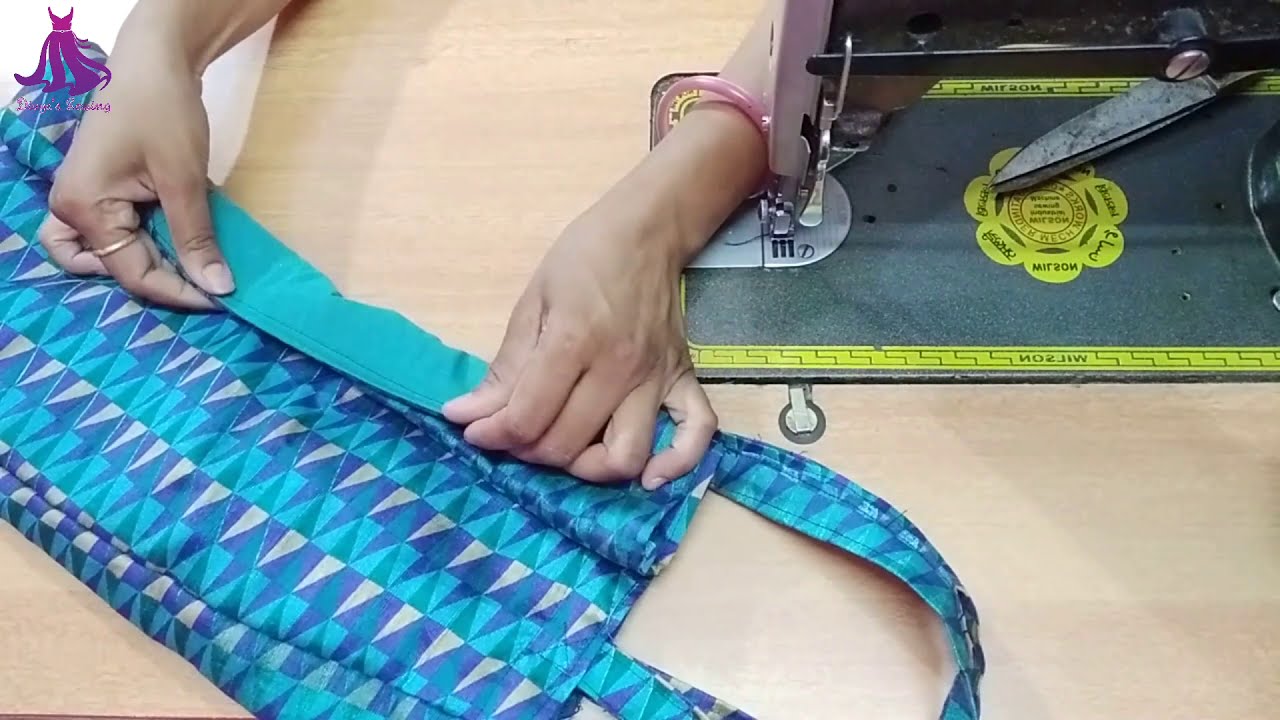 DIY REUSABLE GROCERY BAG | How to make Foldable Shopping Bag | Tutorial ...