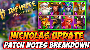 NEW PATCH! Nicholas & Tifya Wish Event New Mechanics & QoL Update - Infinite Magicraid - IMR