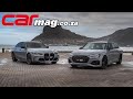 BMW M3 Competition vs Audi RS4 Avant Drag Race and Track Test