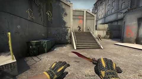 CS:GO | wall-bang on Overpass from T spawn
