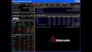 Trading Options Using Think or Swim Software