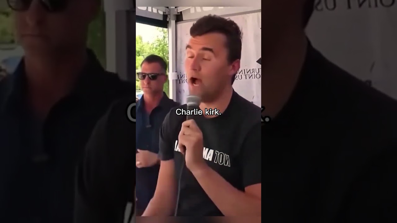 #charliekirk #shorts #interview #debate #viral #trending #motivation thumbnail