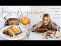 Friendsgiving in L.A. | Healthy Pumpkin Bread Recipe | Come cook with me | Sanne Vloet