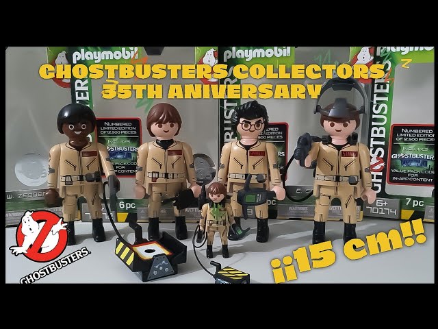 Playmobil GHOSTBUSTERS ¡¡15 CM!! REVIEW COLLECTORS 35TH ANIVERSARY 