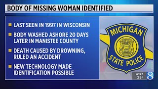 MSP: Body found in Lake Michigan in 1997 finally identified