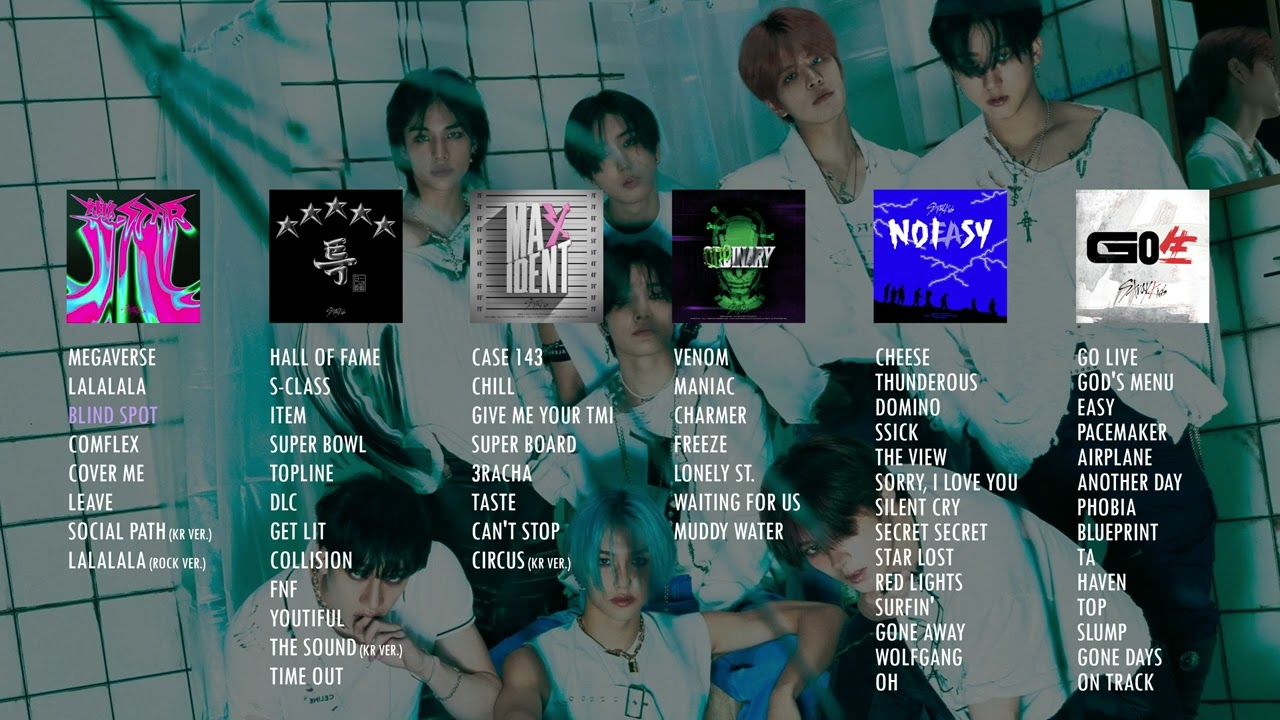 Stray Kids    6 FULL ALBUM PLAYLIST  Updated