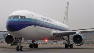 (4K) Eastern Airlines Boeing 767336ER (Tour, Engine Start & Departure)