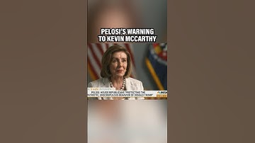 Pelosi issues WARNING to Kevin McCarthy during TV interview