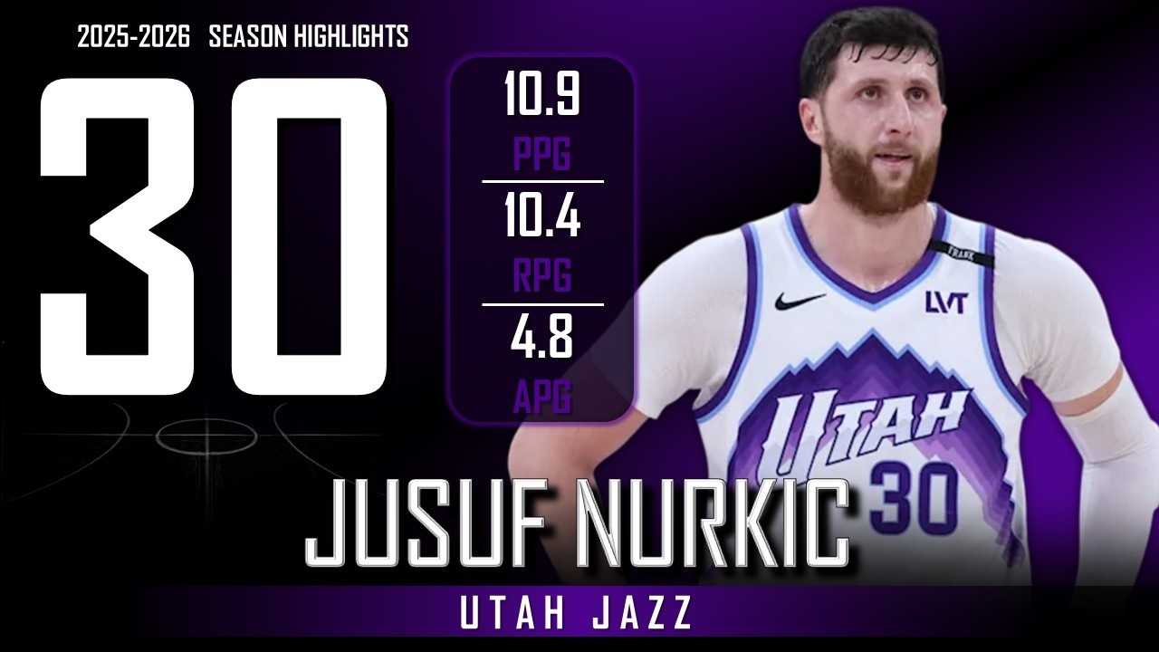 Jusuf Nurkic || 2025-2026 Utah Jazz Highlights