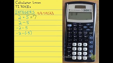 TI30XIIs with INTEGERS