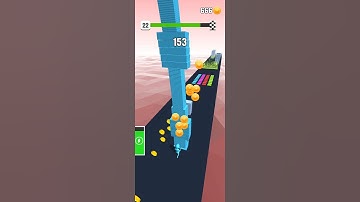 Stack Colors Gameplay Level 22 - All Levels Gameplay #Shorts Android,Ios