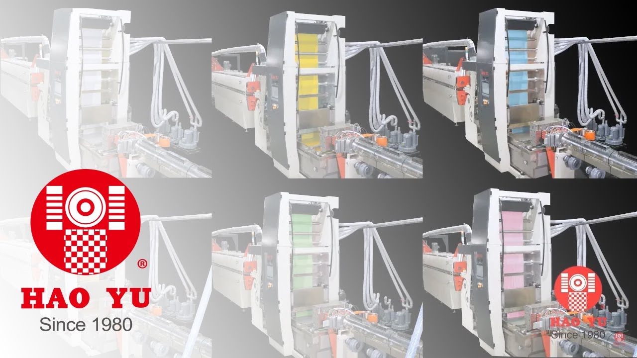 High Speed PP/HDPE Raffia Tape Extrusion Plant | Raffia Tape Extrusion Line - HAO YU