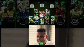 Ronaldo Nazario Builts His Ultimate Team.....
