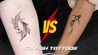 100+ Koi Fish Tattoos You Need To See! screenshot 4