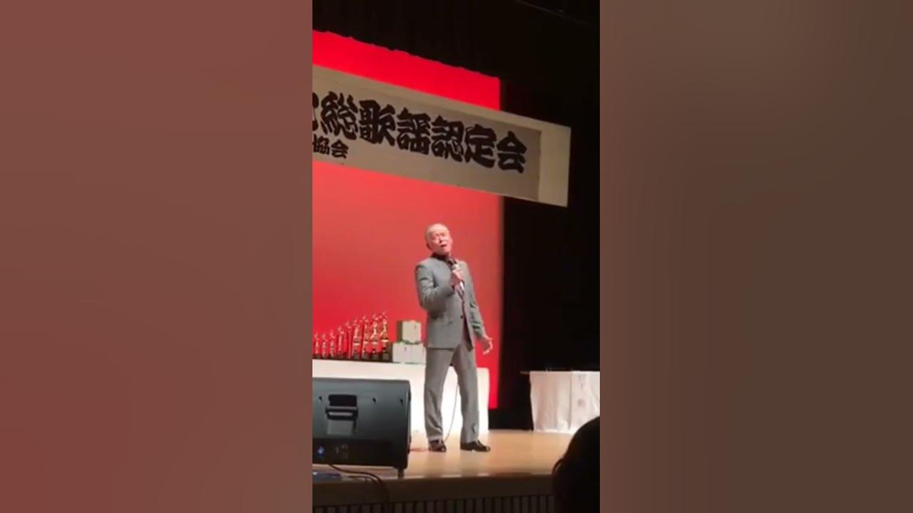 Mori Shinichi(Hana no blues) 花のブルース森進一.  Yoshihiro Cover 大会