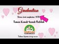 Graduation angkatan 17 kelompok b tk nabilah  ll tahun ajaran 20192020