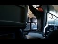 Guy freaks out during takeoff