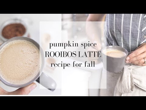 Pumpkin Spice Rooibos Latte | FALL RECIPES