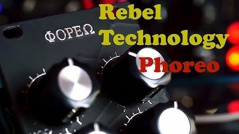 Phoreo gate processor and burst generator - demo and build