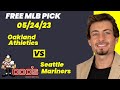 MLB Picks and Predictions - Oakland Athletics vs Seattle Mariners, 5/24/23 Free Best Bets & Odds