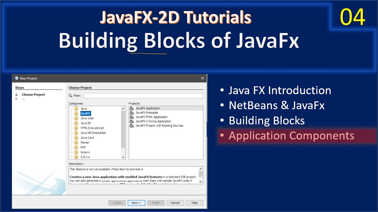 JavaFX 2D | Part 4 - Stage, Scene and Nodes | Java FX 2D Tutorials #004 ...