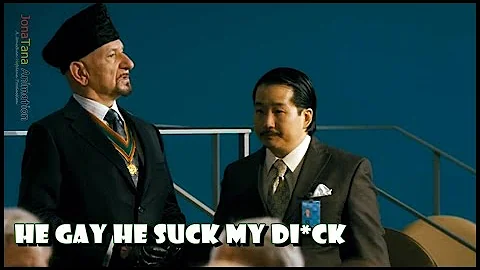 he gay he suck my dick - Scene [ Dictator ]