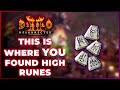 Unexpected results  top places to find high runes  diablo 2 resurrected