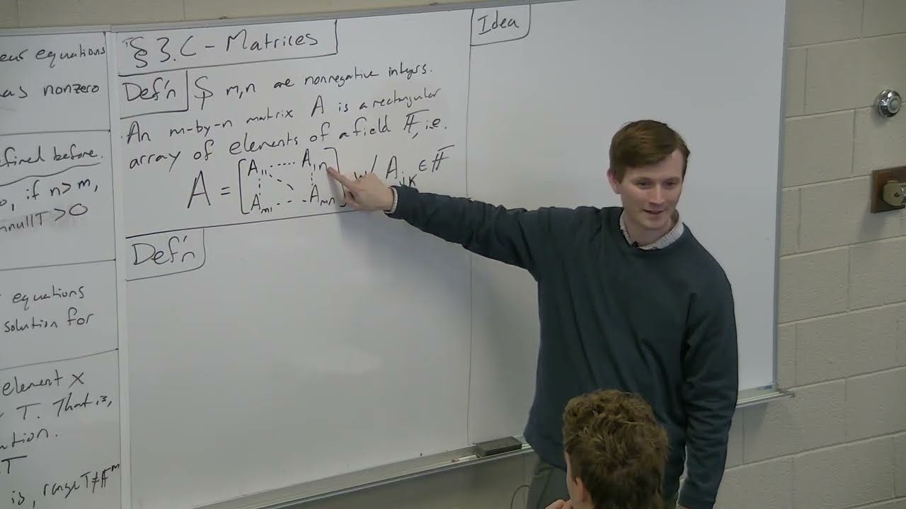 Линейная алгебра - Матрицы (Часть 1)