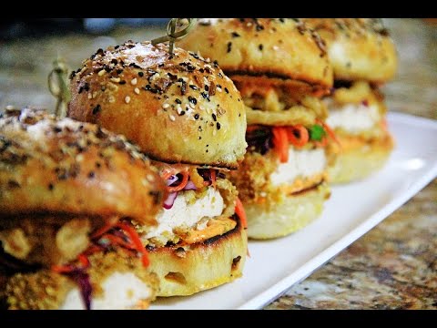 Oven-Fried Chicken Sliders | Buttermilk Brined Fried Chicken | CarnalDish