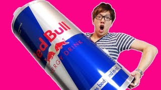 超巨大レッドブル飲んでみた！Big RedBull！