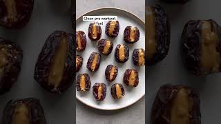 Peanut butter dates #cleaneating #eatclean
